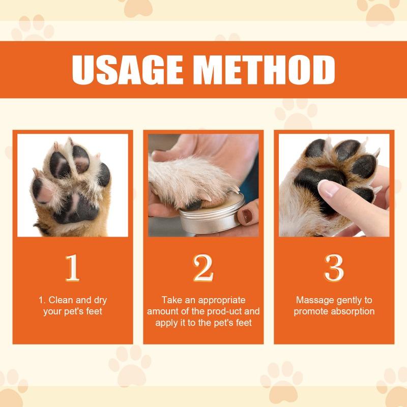 50g Paw Cream for Dogs and Cats - Moisturizing and Protects Against Dryness