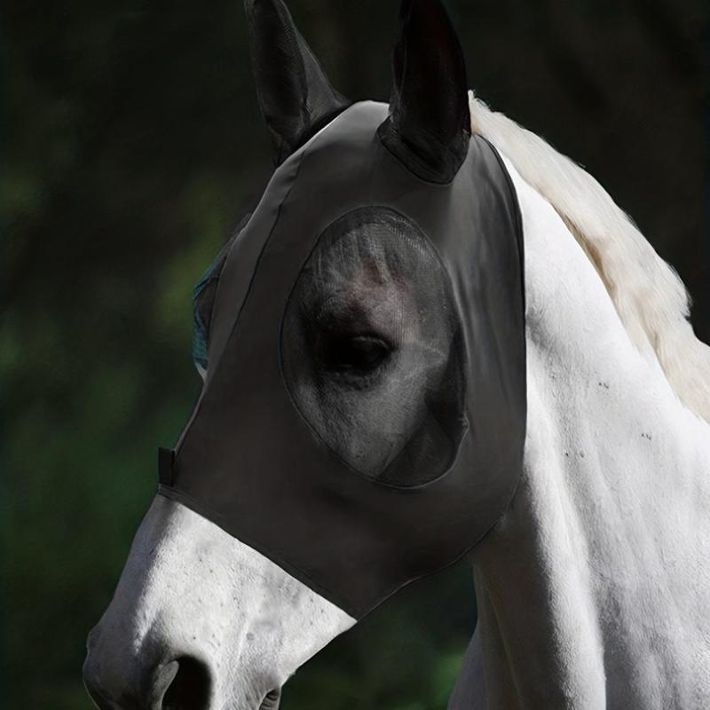 Breathable Horse Mask to Prevent Mosquitoes, Horse Head Cover
