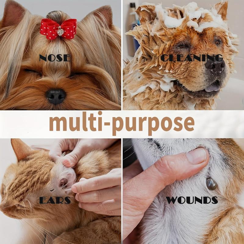 100/200 Large Cotton Swabs w/Bamboo Handle Dog Ear Cleaning