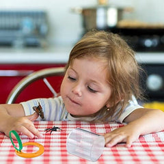 Yellow Plastic Insect Box w/ Acrylic Magnifying Glass
