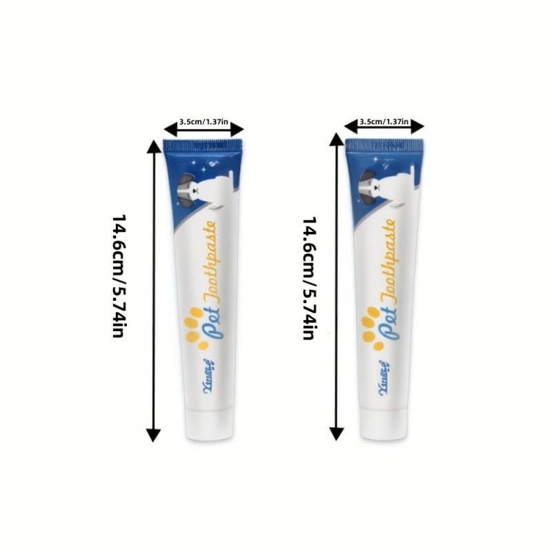 Dog Toothpaste Beef Vanilla Flavor Dental Care