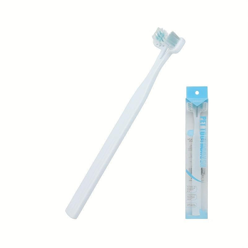 Pet Dual Head Toothbrush Fine Dense Cleaning Tool Four Colors