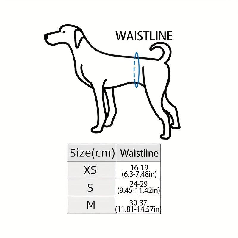 Washable Anti-harassment Female Dog Diapers High Absorbency Leak Proof