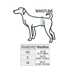 Washable Anti-harassment Female Dog Diapers High Absorbency Leak Proof