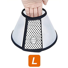 Dog Muzzle Mask Anti-bite Adjustable Elizabethan Collar