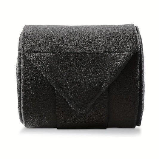 4pcs Horse Protective Gears Leg Protect Bandage Fleece Hoof