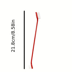 7pcs Double Headed Dog Toothbrushes Long Handled Pet Teeth Cleaning Tool