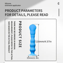 Pet Silicone Ointment Applicator Eye Cleaning Brush for Cats and Dogs