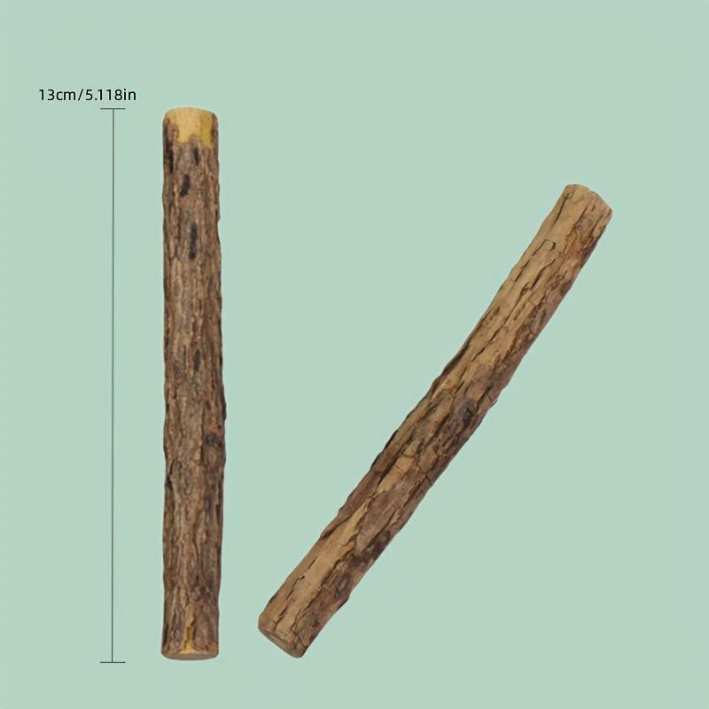 5pcs Cat Chew Sticks Natural Silvervine Stick Teeth Cleaning Toys for Cats