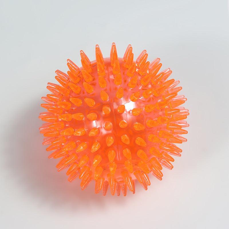 Durable Dog Teeth Cleaning Toy Rubber Molar Ball
