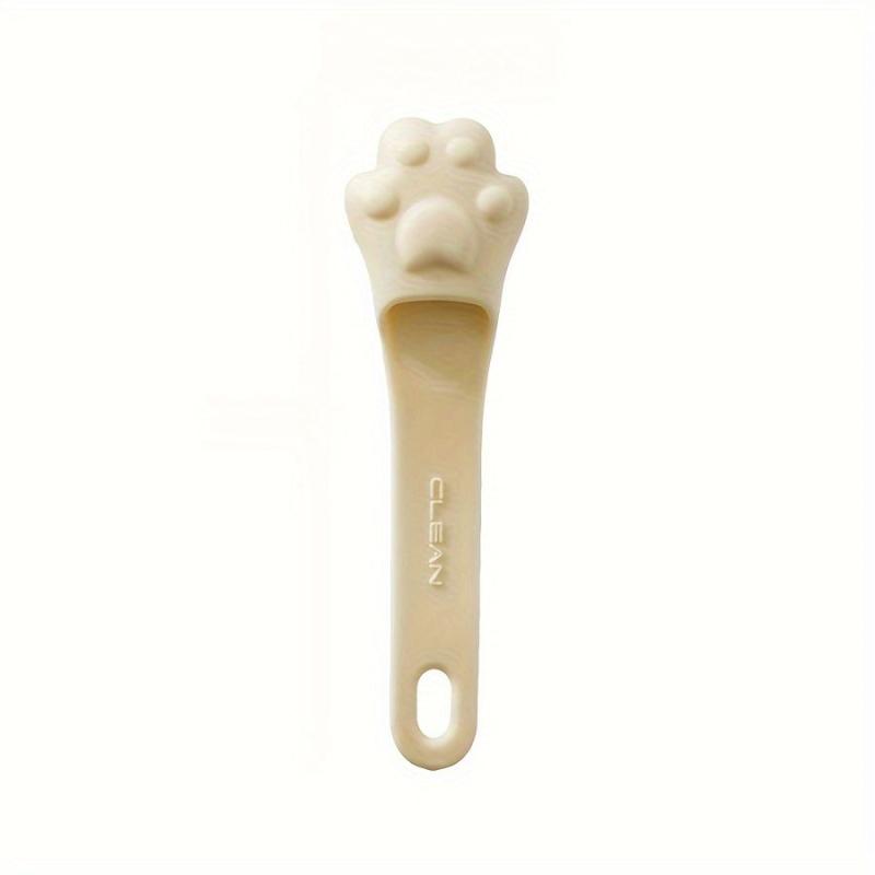 1pc 3pcs Paw Shaped Pet Toothbrush - Soft Silicone Dog Dental Cleaning Brush
