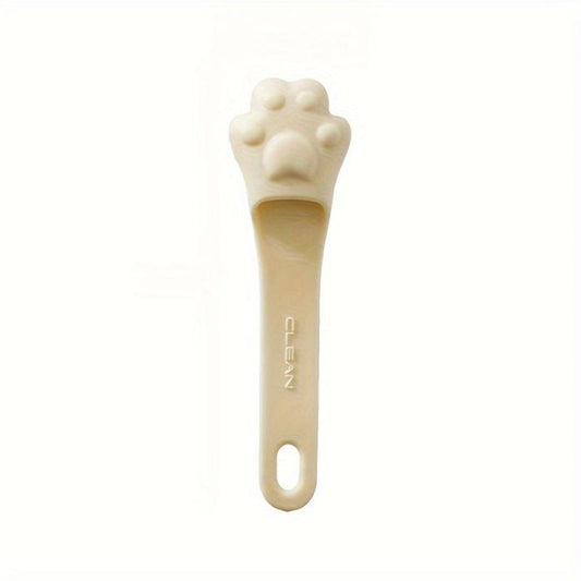 1pc 3pcs Paw Shaped Pet Toothbrush - Soft Silicone Dog Dental Cleaning Brush