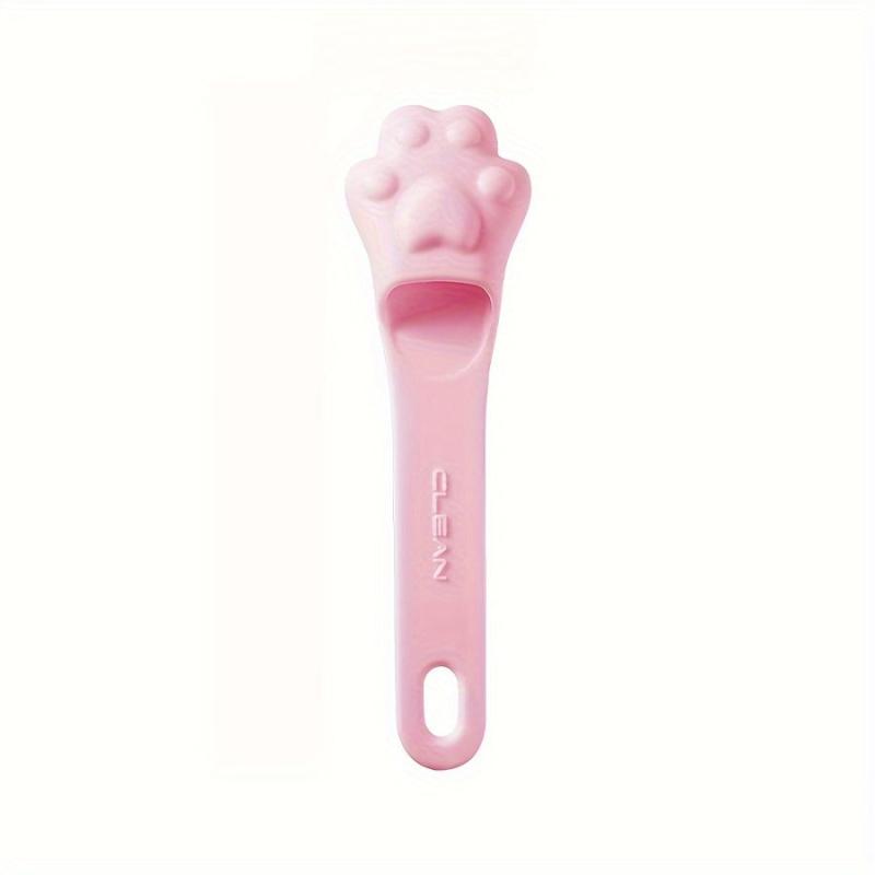 1pc 3pcs Paw Shaped Pet Toothbrush - Soft Silicone Dog Dental Cleaning Brush