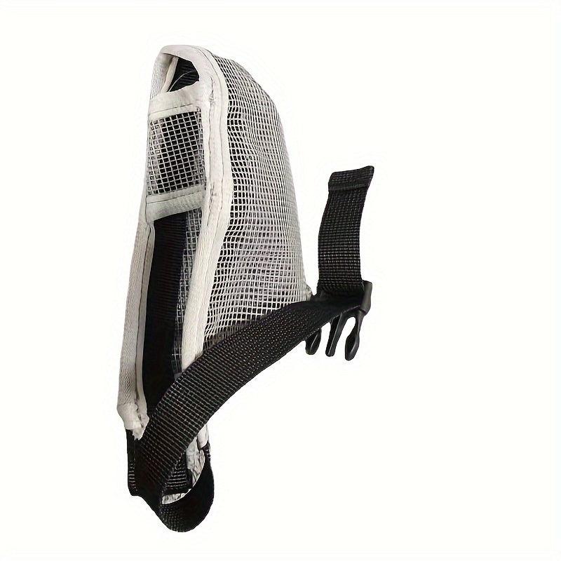 Adjustable Dog Muzzle Mesh Breathable Anti Biting
