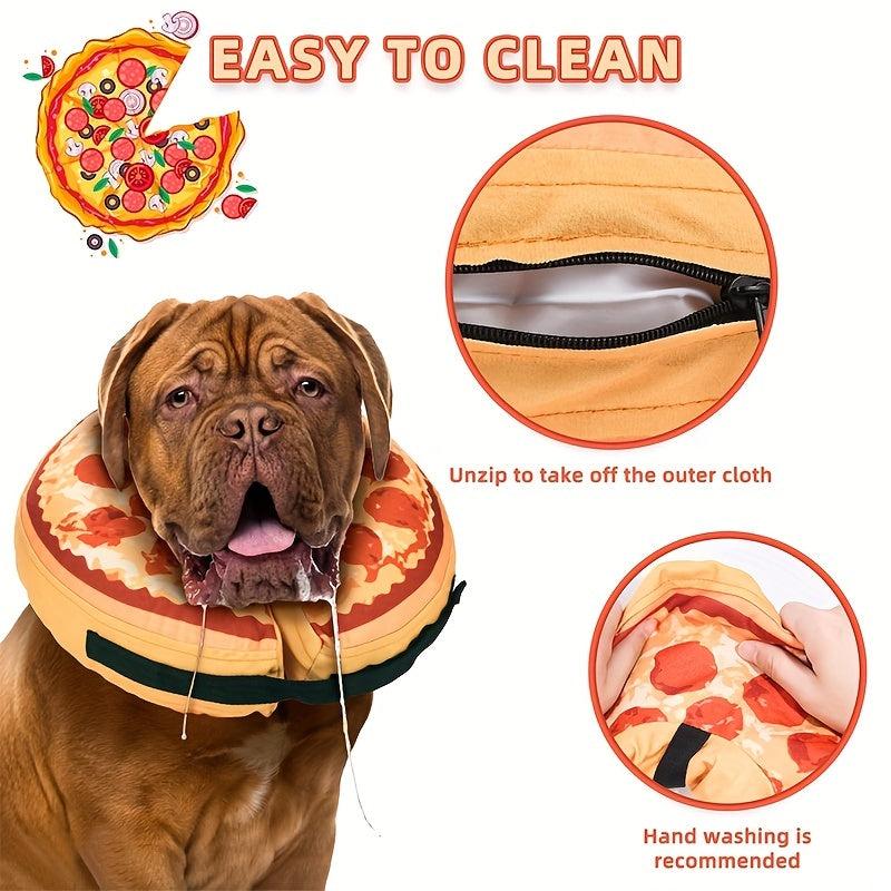 Inflatable Dog Donut Collar for Small and Medium Dogs