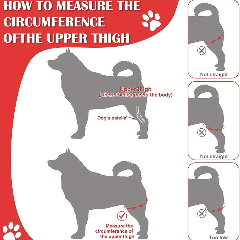 Adjustable Dog Knee Protector Protective Sleeve High Elasticity Leg Joint Brace