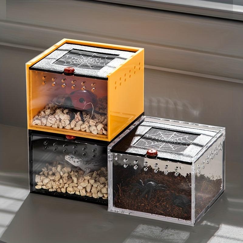 Acrylic Reptile Terrarium Cage for Insects and Lizards