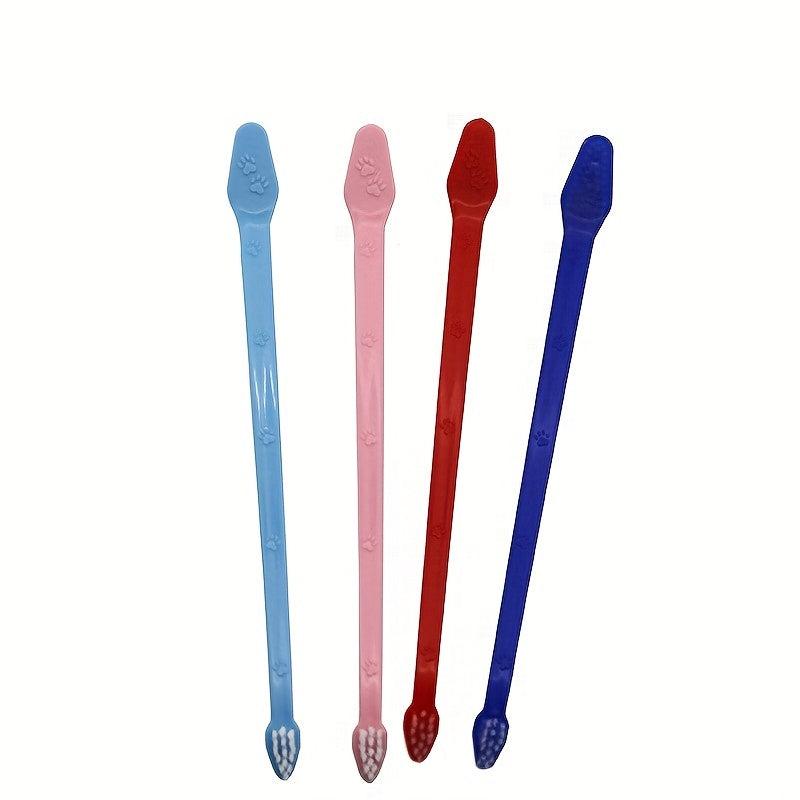 Double Side Dog Toothbrush Teeth Cleaning Bad Breath Care