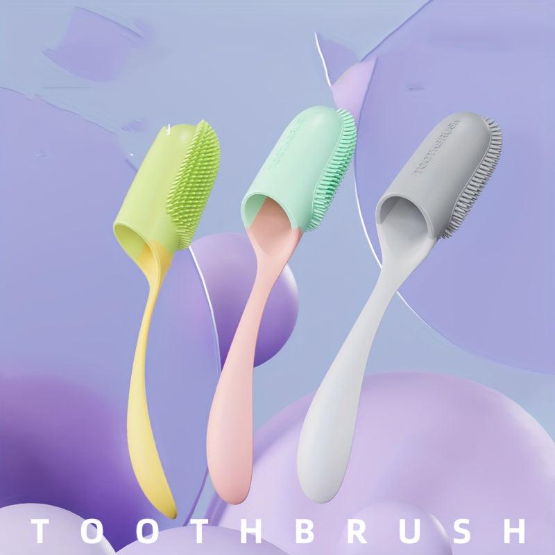 Pet Toothbrush Dog Finger Cover Toothbrush Soft Rubber Tooth Cleaning Brush