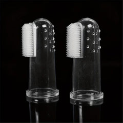 Pet Finger Toothbrush Dog Brush Clean Teeth & Freshen Breath