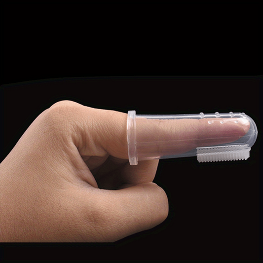 Pet Finger Toothbrush Dog Brush Clean Teeth & Freshen Breath