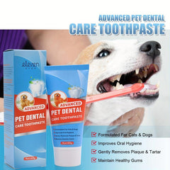 Natural Dog Teeth Care Toothpaste Tartar Bad Breath Dental Care