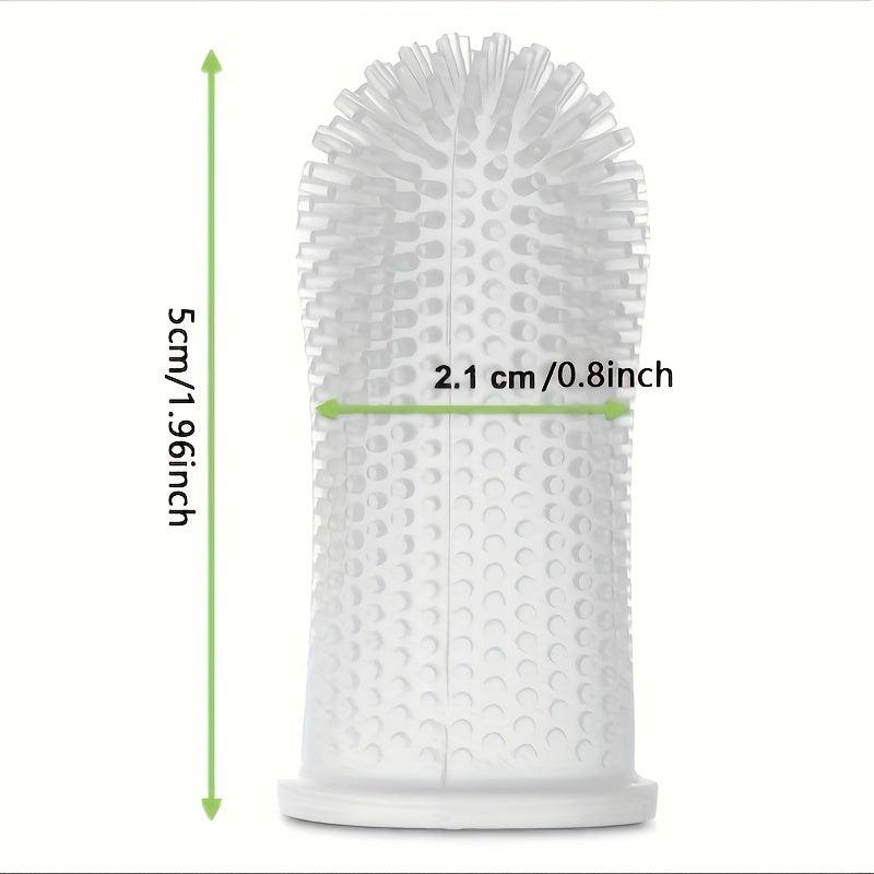 3pcs Silicone Pet Toothbrushes for Cats Dogs Small Animals Teeth Cleaning