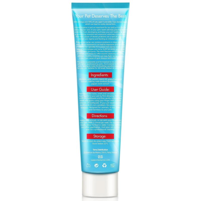 Pet Mint Toothpaste For Dogs & Cats - Dental Caring Supplies