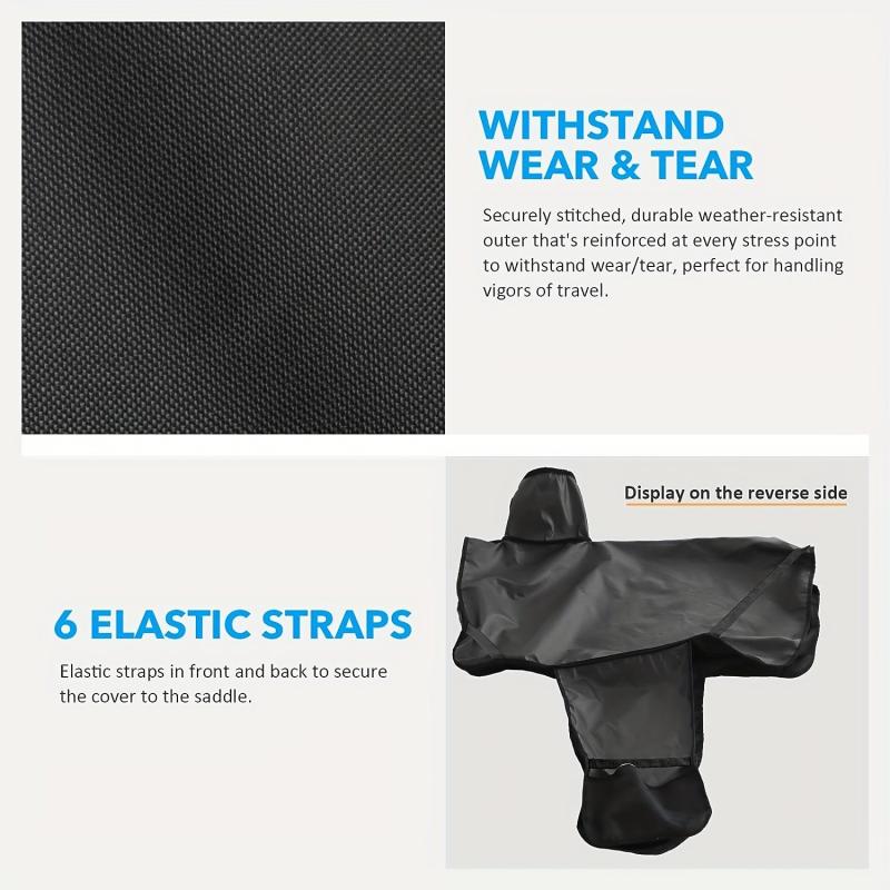 Waterproof Horse Saddle Cover Dust-proof Harness Care Cover