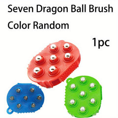 1pc Horse Massage Brush Magnetic Beads Gloves Hair Removal Rubber Brushes