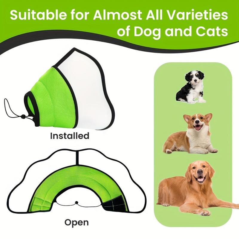 Dog Recovery Collar Adjustable Elizabeth Protective Cone Collar