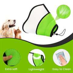 Dog Recovery Collar Adjustable Elizabeth Protective Cone Collar