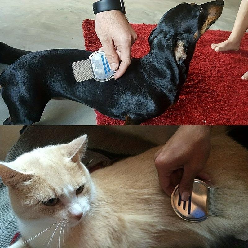 Stainless Steel Pet Grooming Comb for Long Hair