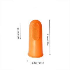 Pet Finger Toothbrushes Dental Care Dogs Cats Grooming