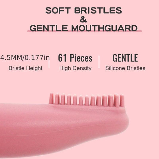 4pcs Soft Bristle Dog Finger Toothbrushes