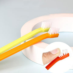 2pcs Solid Dog Toothbrush for Dental Care