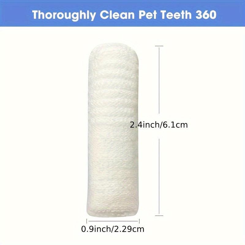 Dog Finger Toothbrush Pet Finger Brush For Teeth Cleaning