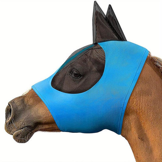 Fine Mesh Horse Fly Mask Anti-mosquito Breathable Comfortable Horse Mask