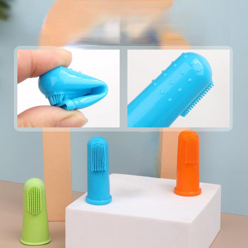 3pcs Pet Toothbrush for Cats and Dogs, Oral Cleaning Supplies