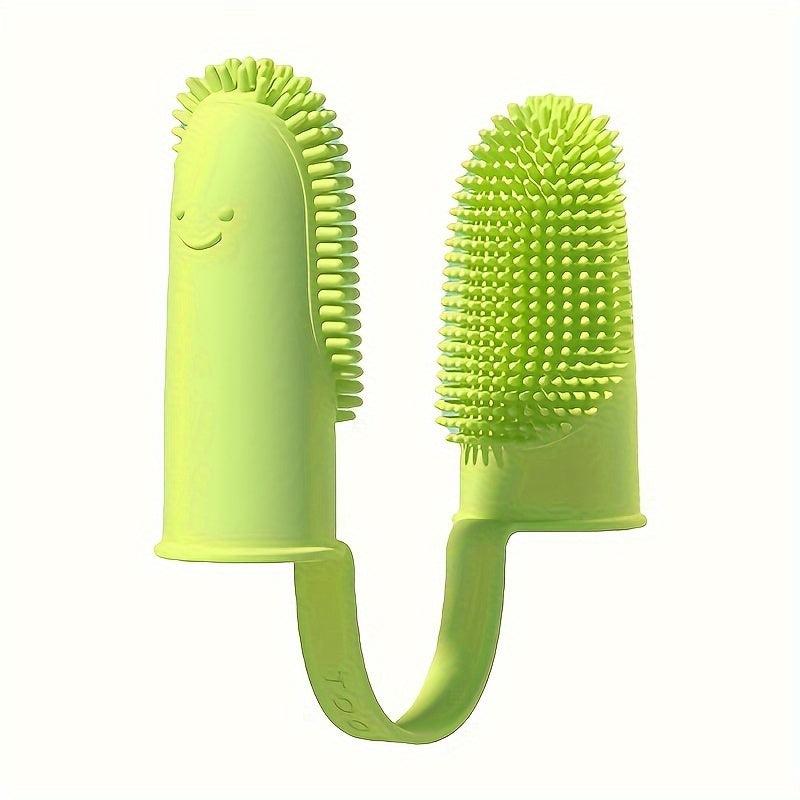 3pcs Pet Finger Toothbrushes for Dogs Dental Care