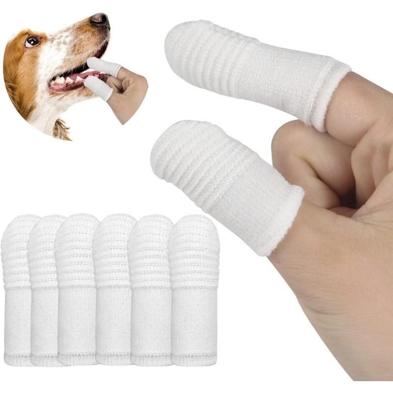 Dog Finger Toothbrushes Pack - Oral Cleaning for Dog Cats