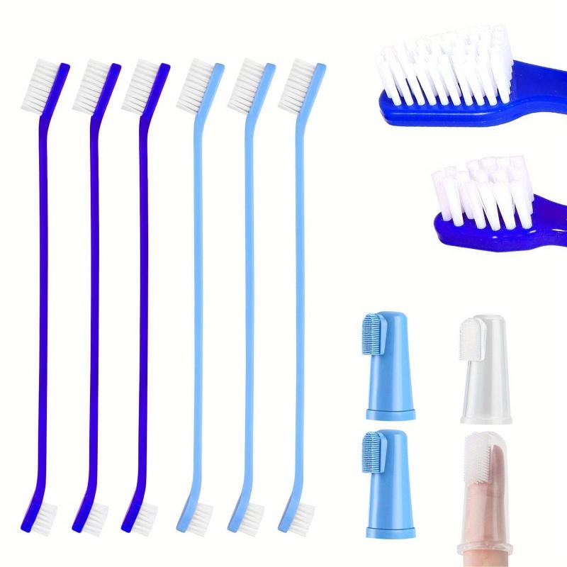 Double Heads Dog Toothbrush Teeth Cleaning Bad Breath Care Tooth Brush