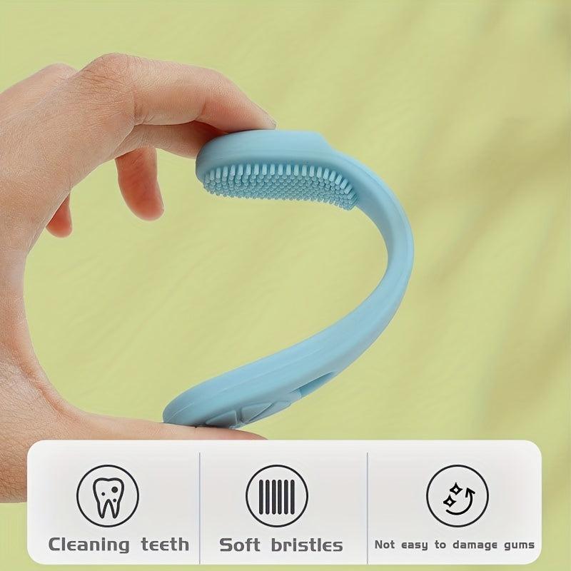 2pcs Pet Silicone Finger Toothbrush Soft Bristle Dental Care for Cats and Dogs