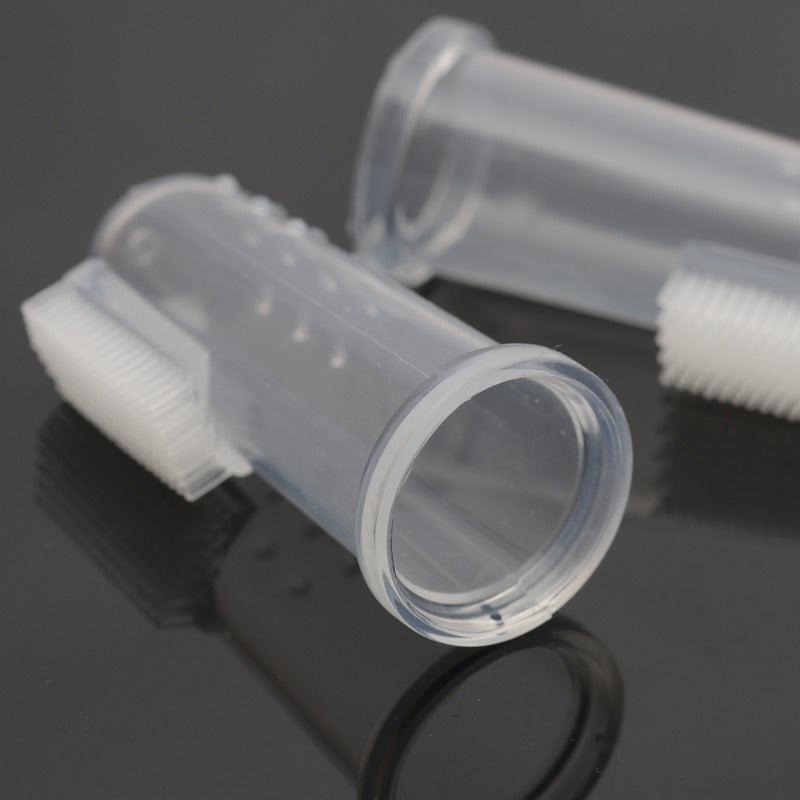 Soft Silicone Dog Finger Toothbrush for Dental Cleaning