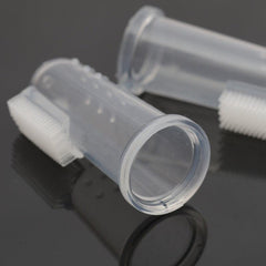 Soft Silicone Dog Finger Toothbrush for Dental Cleaning