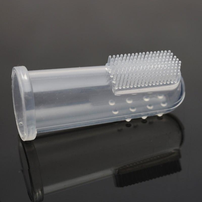 Soft Silicone Dog Finger Toothbrush for Dental Cleaning