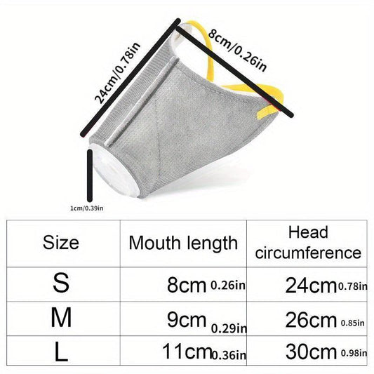 Adjustable Dog Muzzle Reusable Puppy Masks Breathable Protection