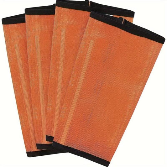 4pcs Mesh Fly Boots for Horse Non Slip Horse Fly Leg Wraps