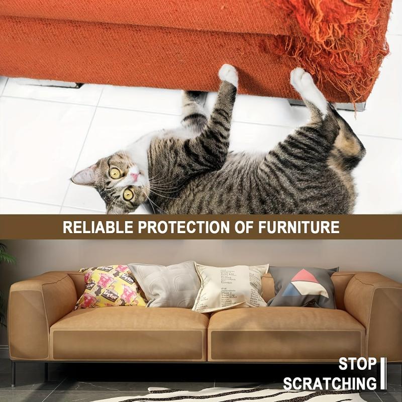 5pcs Cat Scratch Furniture Protectors Double Sided Sofa Sticky Tape