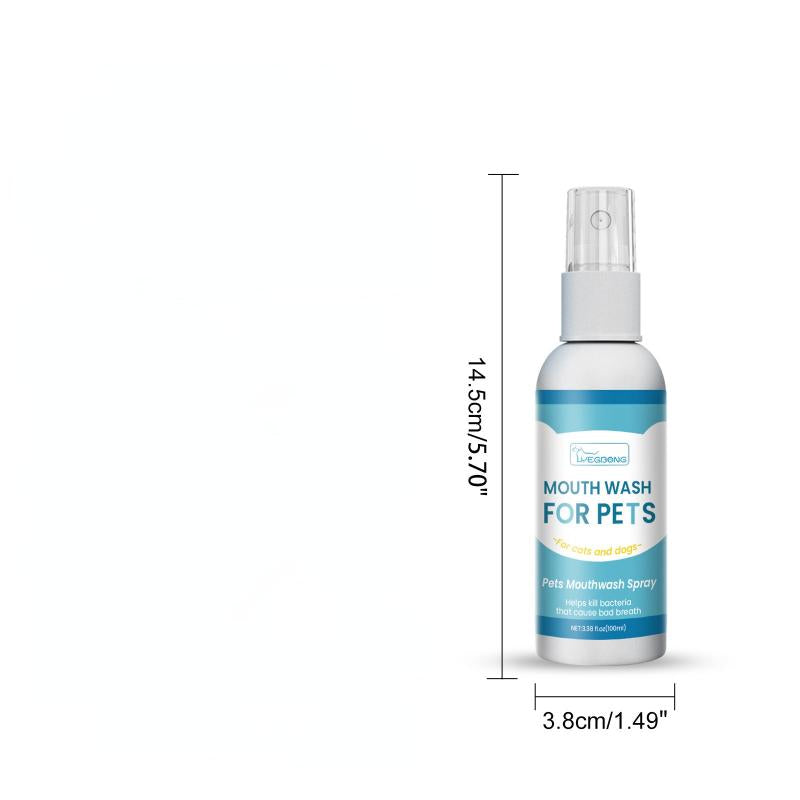 100ml Pet Oral Cleaning Care Spray - Dogs and Cats